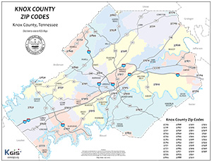 Zip Code Map Knoxville 37922